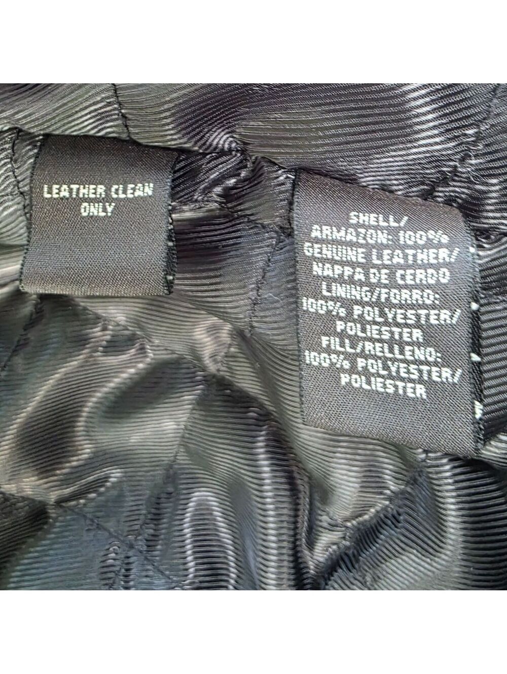 NWOT - Perfect condition, St. John's Bay authentic leather jacket - Picture 8 of 9